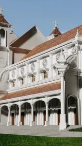 Side View - St. George Seminary